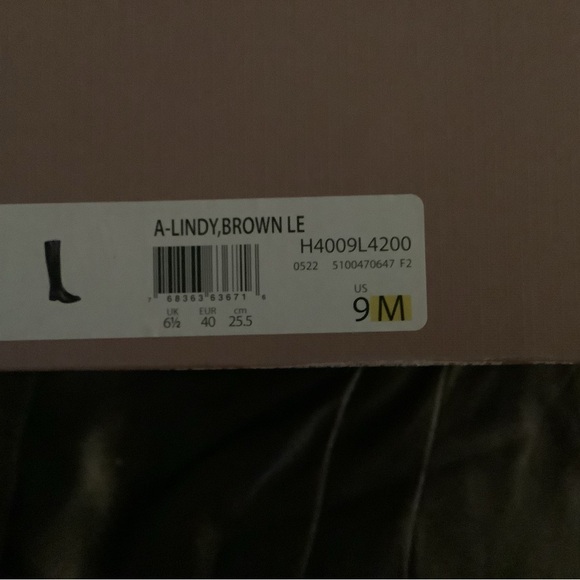 Sarto leather boots size 9 - Picture 6 of 6